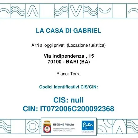 La Casa Di Gabriel דירה